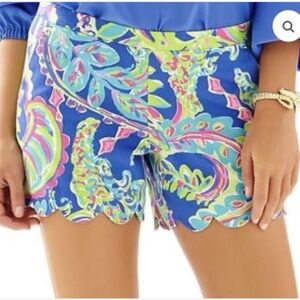 LILLY PULITZER Magnolia Shorts "Toucan Play" print, size 10, EUC, side zip